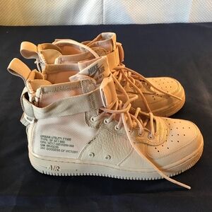 Nike Air Men's Tan High-Top Sneakers